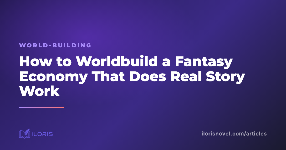 How to Worldbuild a Fantasy Economy That Does Real Story Work