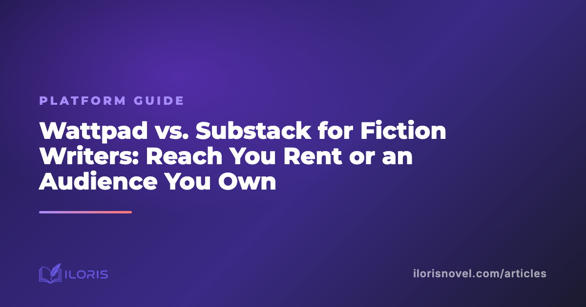 Wattpad vs. Substack for Fiction Writers: Reach You Rent or an Audience You Own